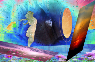 Digital Arts titled "Spring Symphonie" by Marc Bulyss, Original Artwork, Digital Painting