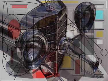 Arte digitale intitolato "Stay in a Car" da Marc Bulyss, Opera d'arte originale, Pittura digitale