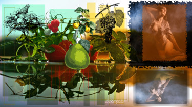 Arts numériques intitulée "Fruits de la Passion" par Marc Bulyss, Œuvre d'art originale, Photo montage