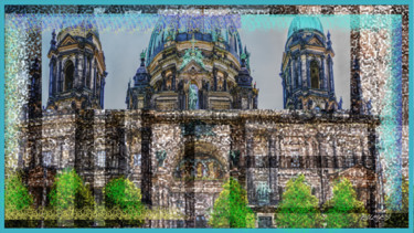 Digital Arts titled "Souvenir aus Berlin" by Marc Bulyss, Original Artwork, Digital Painting