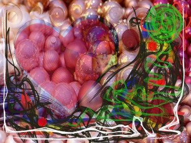 Arts numériques intitulée "Heart in the belly" par Marc Bulyss, Œuvre d'art originale, Peinture numérique