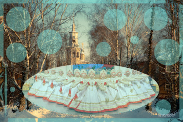 Arte digital titulada "Russian Ballet" por Marc Bulyss, Obra de arte original, Pintura Digital
