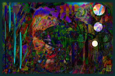 Digitale Kunst mit dem Titel "Women Beautiful Ita…" von Marc Bulyss, Original-Kunstwerk, Digitale Malerei