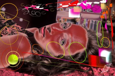 Цифровое искусство под названием "Women Beautiful" - Marc Bulyss, Подлинное произведение искусства, Цифровая живопись