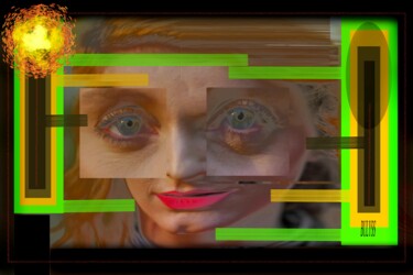 Arte digitale intitolato "Women Girl from Sak…" da Marc Bulyss, Opera d'arte originale, Lavoro digitale 2D