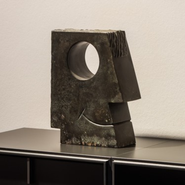 Scultura intitolato "Smile" da Marc Caelenberghe, Opera d'arte originale, Bronzo