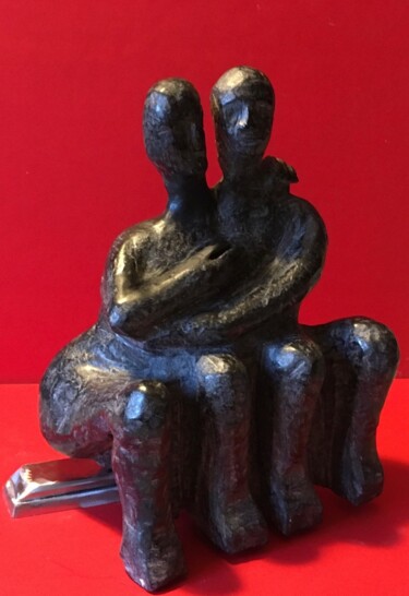 Скульптура под названием "alterite" - Marc Chauvin, Подлинное произведение искусства, Камень