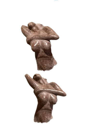 Escultura intitulada "La Renverse" por Marc Chauvin, Obras de arte originais, Pedra
