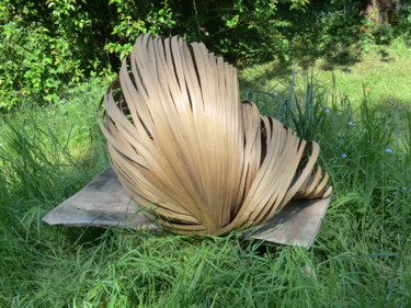 Sculpture intitulée "cocon" par Marc De Smedt, Œuvre d'art originale