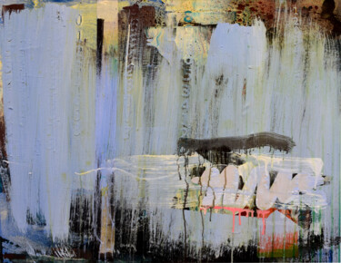 Painting titled "Tableau 12 "Pigment…" by Marc Escorihuela, Original Artwork, Acrylic