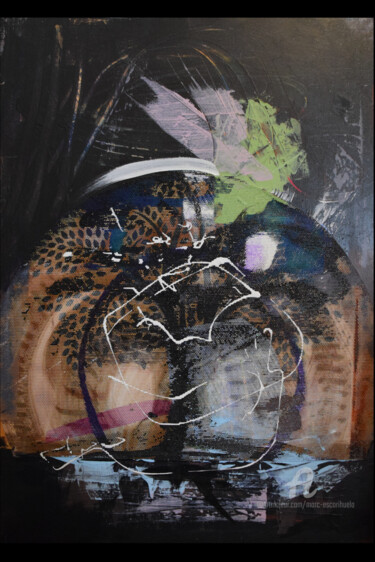 Pintura titulada "Arbre de vie" por Marc Escorihuela, Obra de arte original, Pigmentos