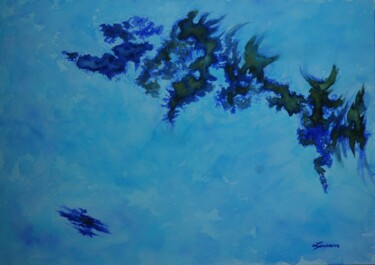 Painting titled "aqua-2015-04-06.jpg" by Marc Lasserre, Original Artwork