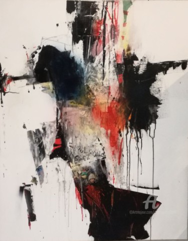 Peinture intitulée "Expulsion-Marc MEUR…" par Marc Meurisse, Œuvre d'art originale, Huile