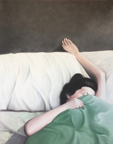 Peinture intitulée "Paresse" par Marc Palluy, Œuvre d'art originale, Acrylique