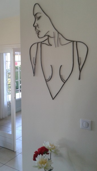 Sculpture intitulée "Sirinda" par Marc Terrade, Œuvre d'art originale, Métaux
