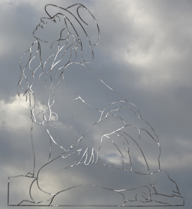 Sculpture intitulée "LOÖLA 2" par Marc Terrade, Œuvre d'art originale, Métaux