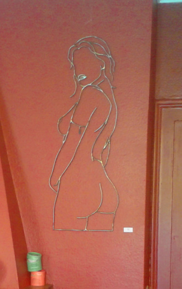 Sculpture intitulée "Anaïs" par Marc Terrade, Œuvre d'art originale, Métaux