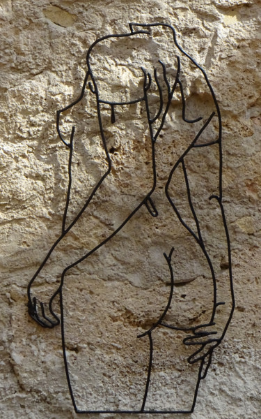Sculpture intitulée "Camille" par Marc Terrade, Œuvre d'art originale, Métaux