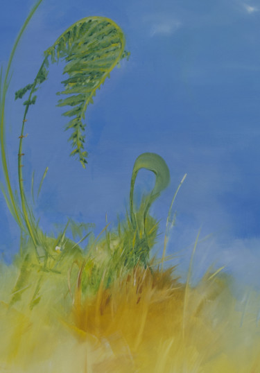 Peinture intitulée "printemps éclatant" par Vuillermoz Marc, Œuvre d'art originale, Huile