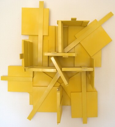 Skulptur mit dem Titel "N° 8" von Marc, Original-Kunstwerk, Sprühfarbe