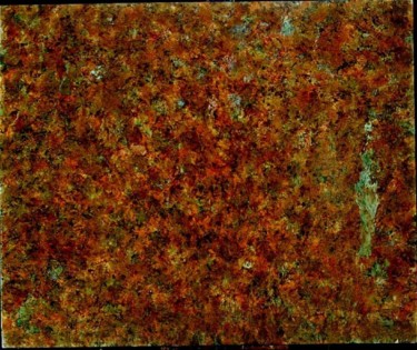 Painting titled "442 Advance" by Marc Del Amo, Original Artwork, Oil