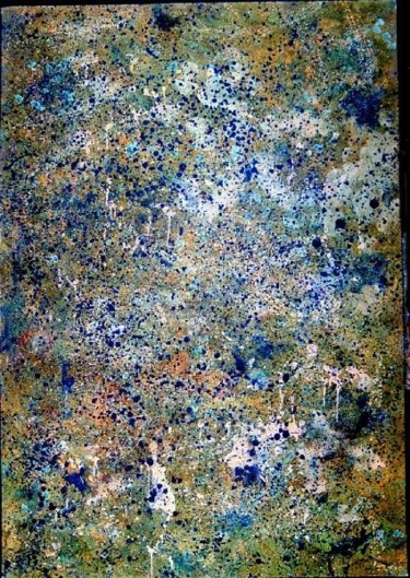 Malerei mit dem Titel "323 Digne" von Marc Del Amo, Original-Kunstwerk, Öl