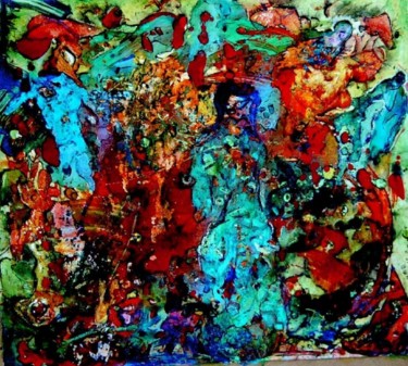 Peinture intitulée "386 Couleur d'autre…" par Marc Del Amo, Œuvre d'art originale