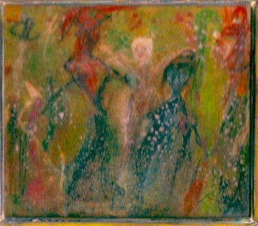 Peinture intitulée "175 aux deux là" par Marc Del Amo, Œuvre d'art originale, Huile