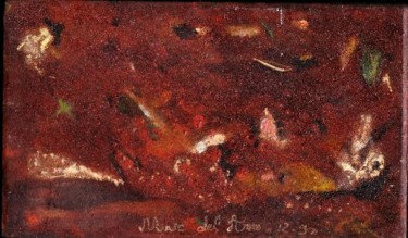 Peinture intitulée "225 cinoche" par Marc Del Amo, Œuvre d'art originale, Huile