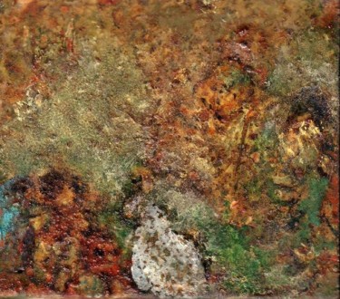 Peinture intitulée "488 Rose autour du…" par Marc Del Amo, Œuvre d'art originale, Huile