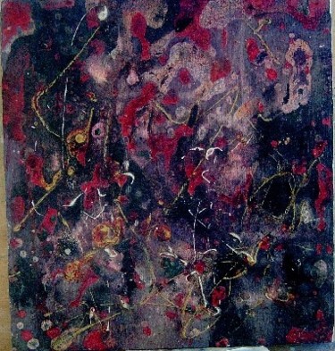 Peinture intitulée "131 Violet" par Marc Del Amo, Œuvre d'art originale