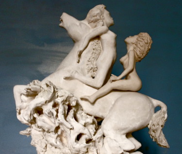Sculptuur getiteld "amazones marc de la…" door Marc De Lassus Saint-Geniès, Origineel Kunstwerk