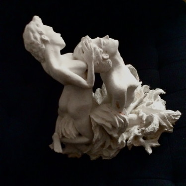 Sculpture titled "héro & léandre" by Marc De Lassus Saint-Geniès, Original Artwork