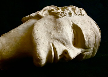 Sculpture titled "caput" by Marc De Lassus Saint-Geniès, Original Artwork