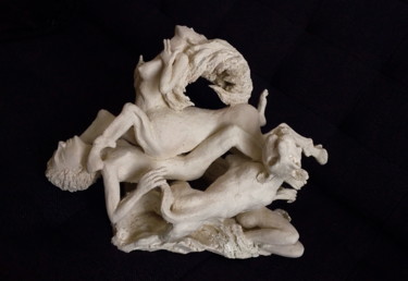 Sculpture titled "faune sauvage marc…" by Marc De Lassus Saint-Geniès, Original Artwork