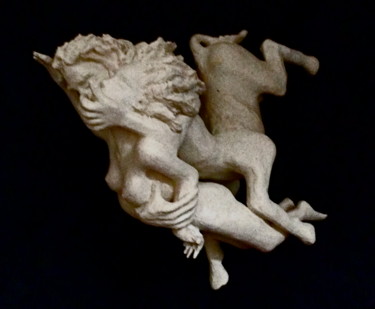 Sculpture titled "Nessus" by Marc De Lassus Saint-Geniès, Original Artwork