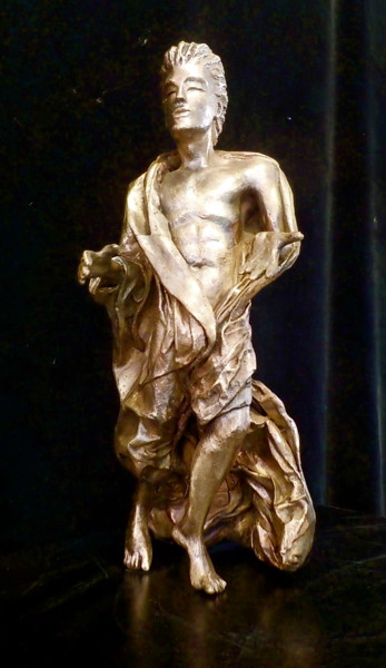 Sculpture titled "damas avant patine" by Marc De Lassus Saint-Geniès, Original Artwork