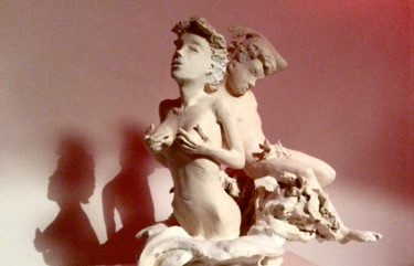 Sculpture titled "source de vie" by Marc De Lassus Saint-Geniès, Original Artwork