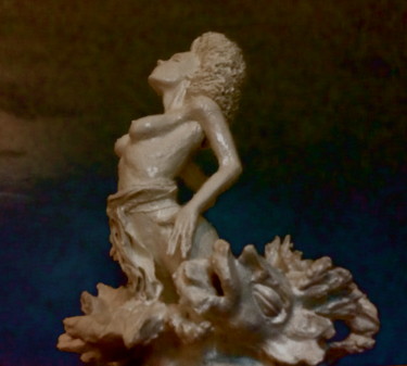 Sculpture intitulée "sirène marc de lass…" par Marc De Lassus Saint-Geniès, Œuvre d'art originale