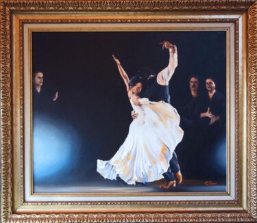Painting titled "Tango" by Marcel Boos, Original Artwork