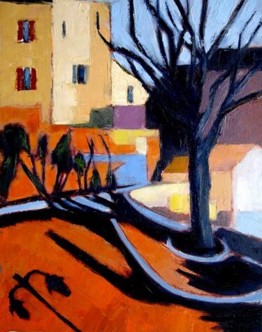 Painting titled "ROUSILLON" by Marcel Clerc, Original Artwork, Acrylic