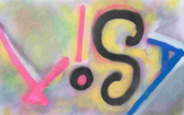 Pintura intitulada "Lisa 4" por Marcel Lourel, Obras de arte originais, Acrílico
