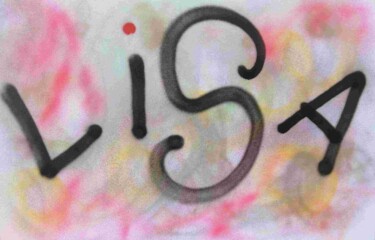 Peinture intitulée "Lisa 5" par Marcel Lourel, Œuvre d'art originale, Acrylique