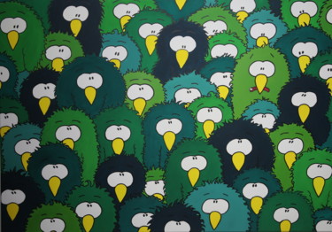 my worm Malerei mit dem Titel "my worm" von Marcel Marlovits, Original-Kunstwerk, Acryl