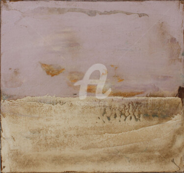 Painting titled "Landscape 5399" by Marcela Jardón, Original Artwork, Acrylic Mounted on Other rigid panel