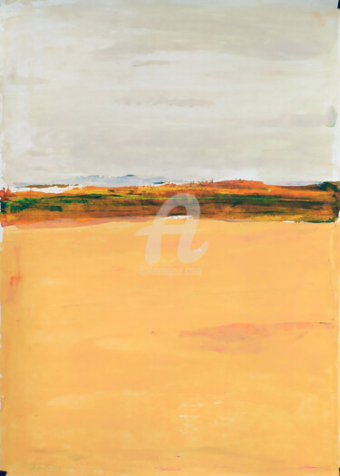 Картина под названием "Landscape 00526" - Marcela Jardón, Подлинное произведение искусства, Акрил