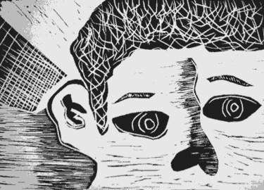 Arte digital titulada "Ausencia" por Marcela Reyes, Obra de arte original