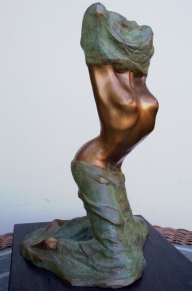 雕塑 标题为“Le diable au corps” 由Marcelin Fortin, 原创艺术品