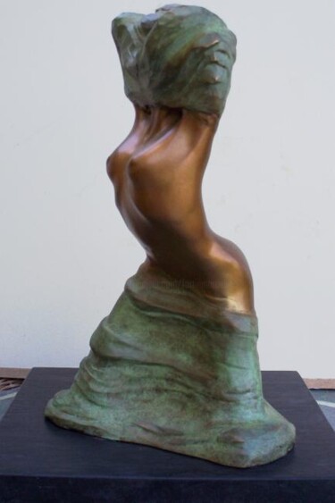 Skulptur mit dem Titel "Le diable au corps" von Marcelin Fortin, Original-Kunstwerk