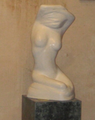 Sculpture intitulée "Christina (Fr)" par Marcelin Fortin, Œuvre d'art originale